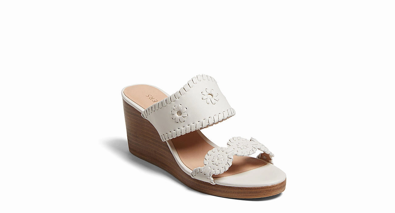 Jack Rogers Caroline Wedge - White summer dresses best deals