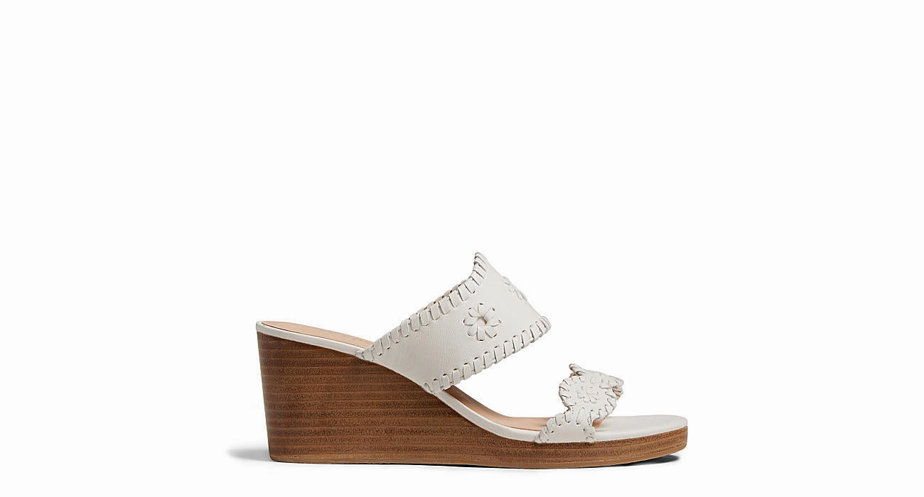 Jack Rogers Caroline Wedge - White
