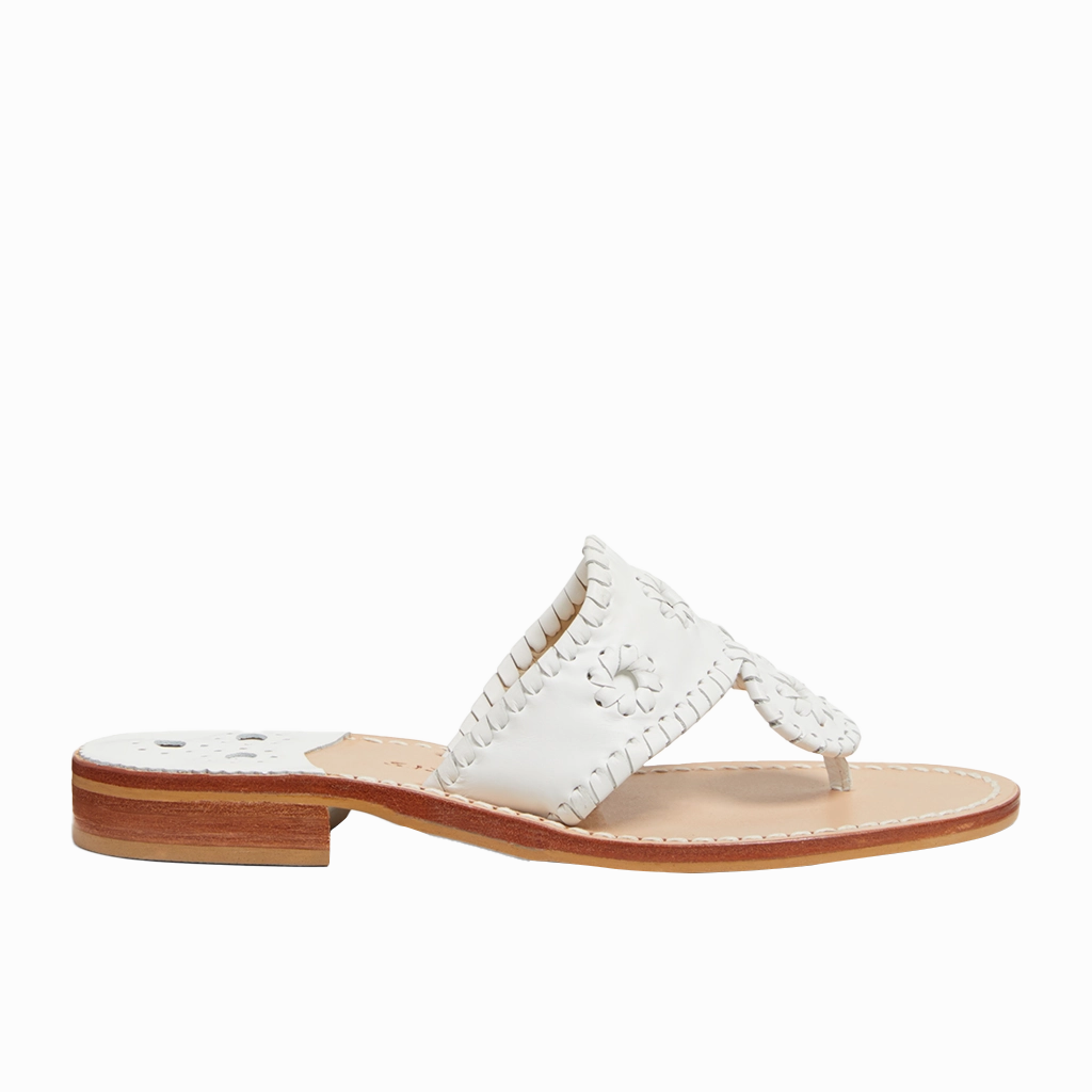 Jack Rogers Jacks Flat Sandal - White*