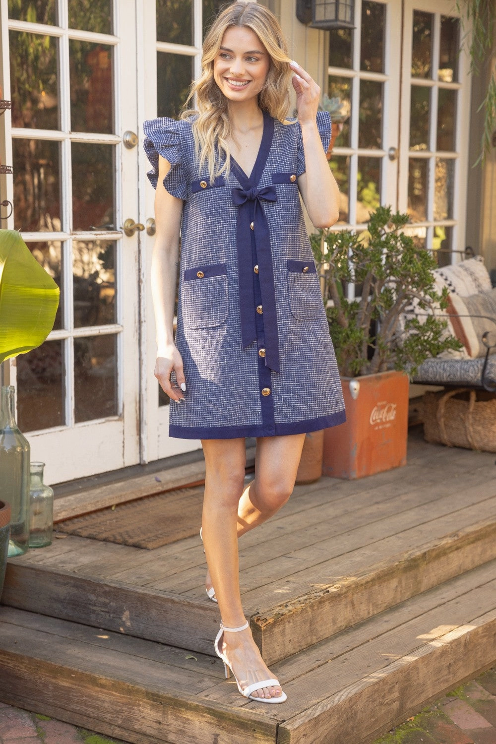 Jackie Dress - Blue