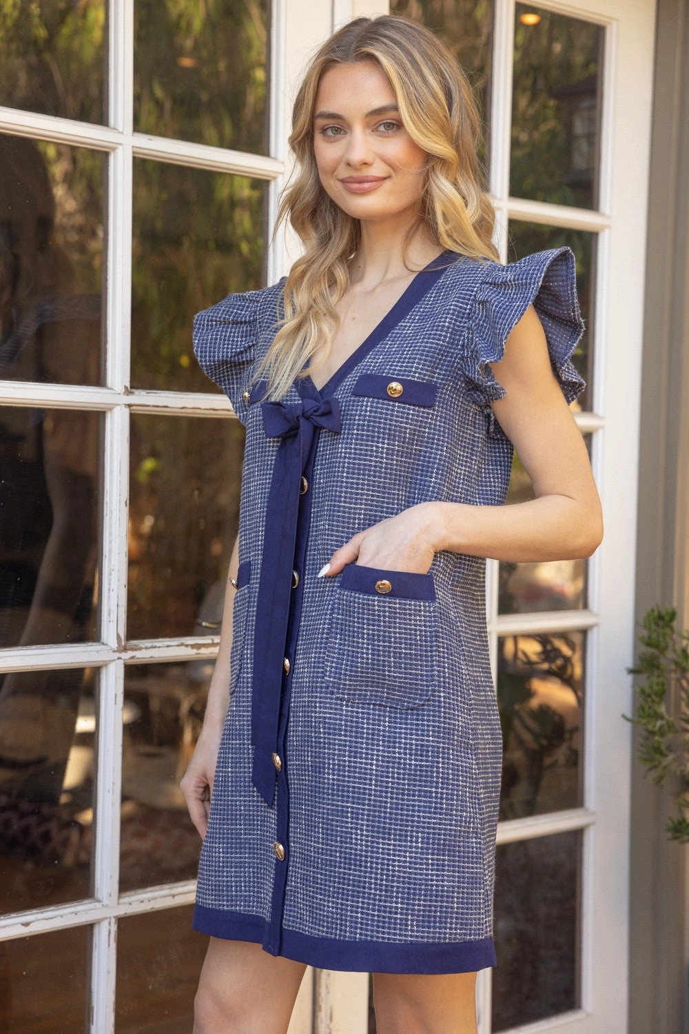 Jackie Dress - Blue