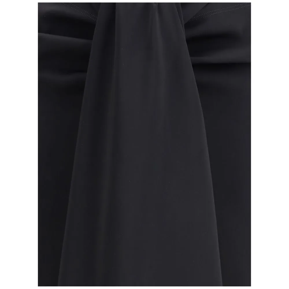 Jacquemus Sablier draped midi Women's Skirt