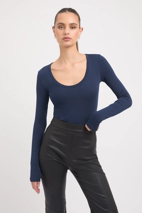 Jane Long Sleeve Bodysuit cheap tops online