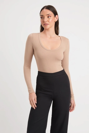 Jane Long Sleeve Bodysuit cheap tops online
