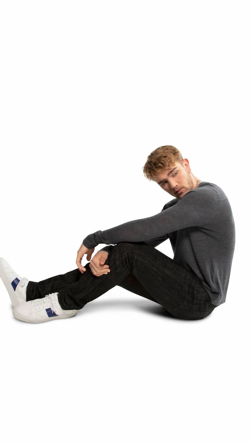 Japanese Denim Slim Jeans In Black
