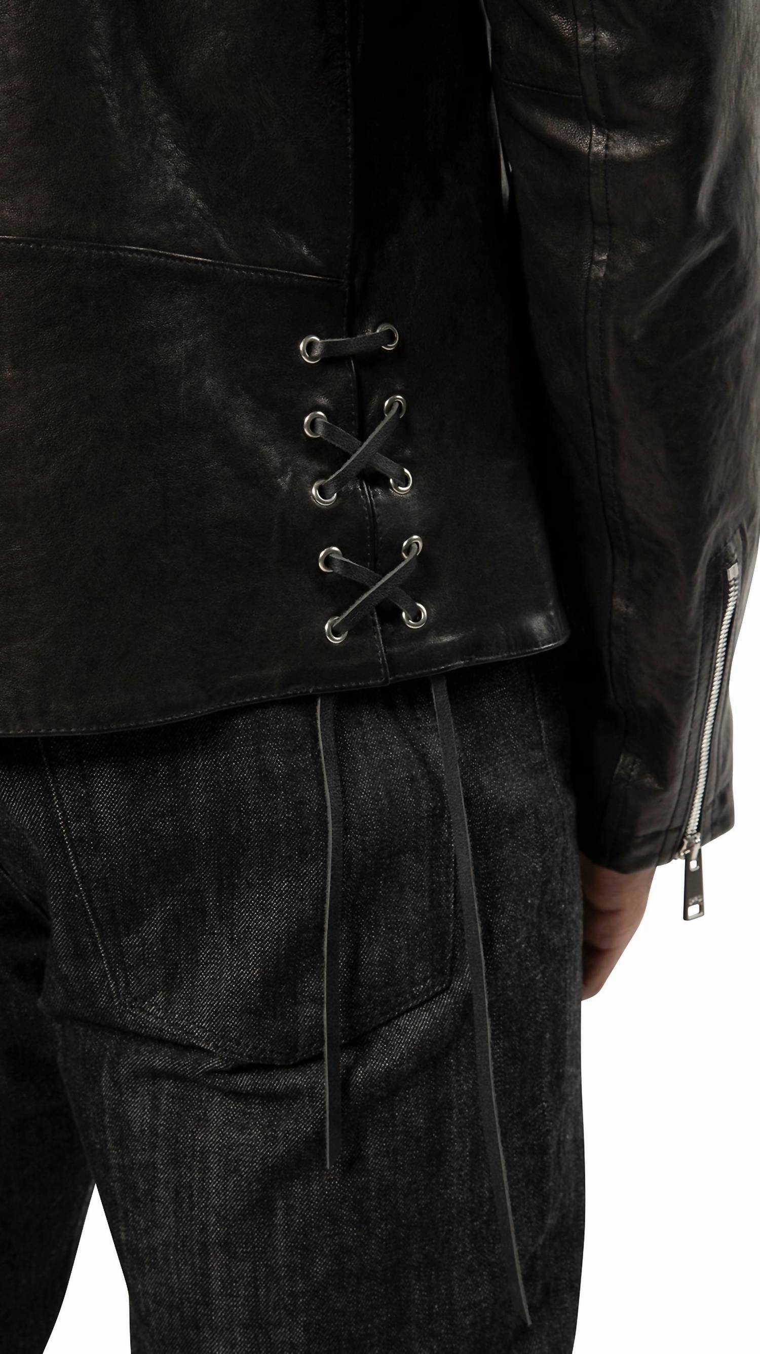 Japanese Denim Slim Jeans In Black