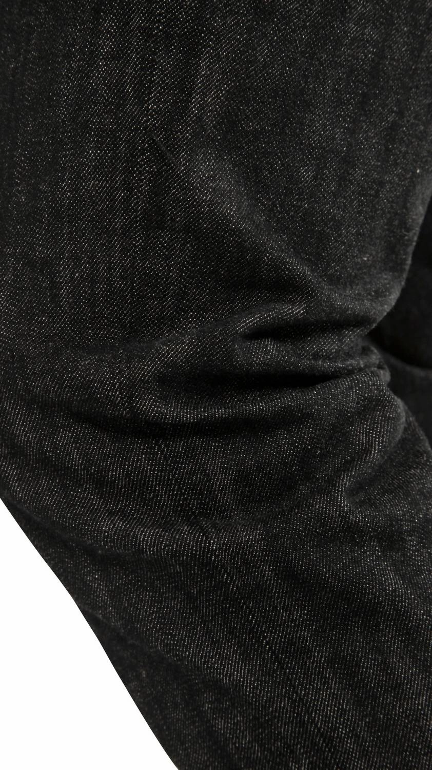 Japanese Denim Slim Jeans In Black