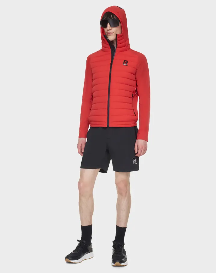 Jarry Men's Windbreaker with Quilted Body