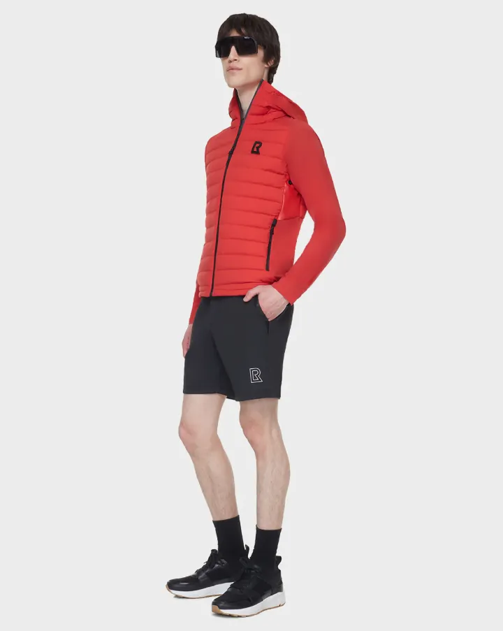 Jarry Men's Windbreaker with Quilted Body