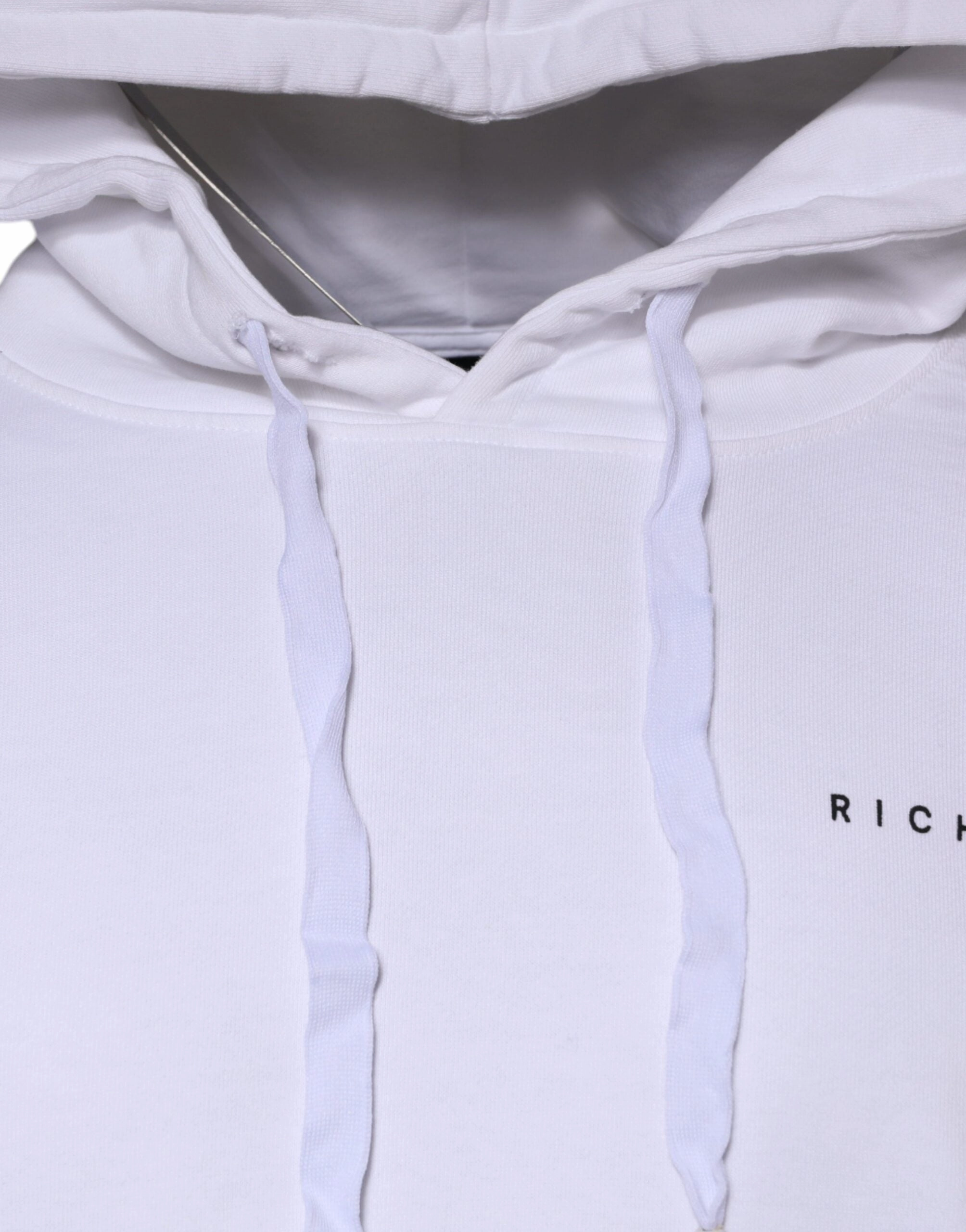 John Richmond Logo Cotton Hooded Sweatshirt Men's Sweater (Pre-Owned)