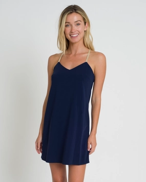 Jude Connally Bailey Dress - Navy maxi dresses clearance