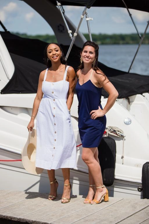 Jude Connally Bailey Dress - Navy