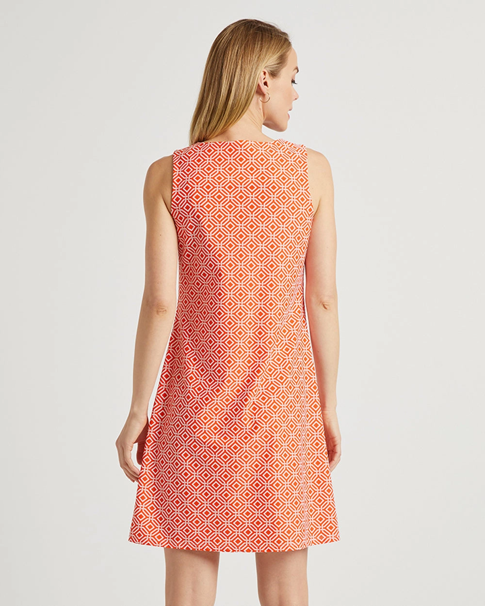 Jude Connally Beth Dress - Mini Links Geo Apricot