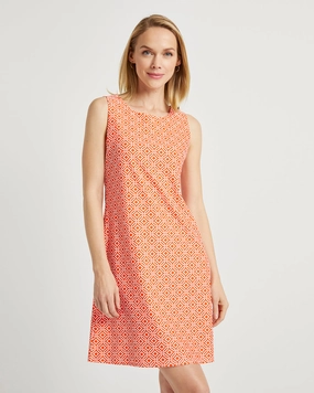 Jude Connally Beth Dress - Mini Links Geo Apricot maxi dresses clearance