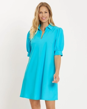 Jude Connally Emerson Dress - Aqua maxi dresses clearance