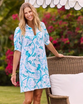Jude Connally Emerson Dress - Birds And Butterflies White maxi dresses clearance