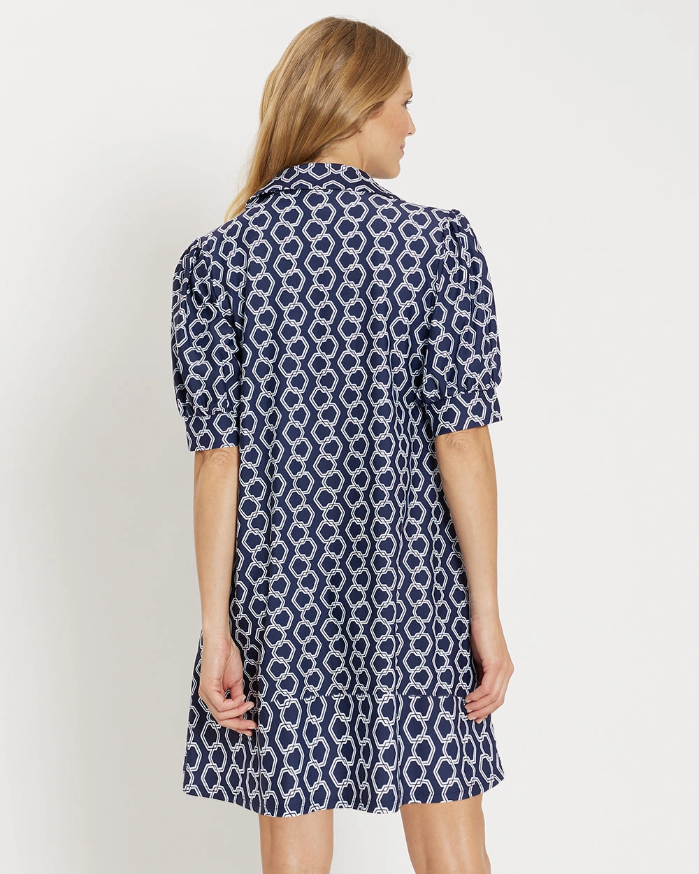 Jude Connally Emerson Dress - Dancing Links Navy