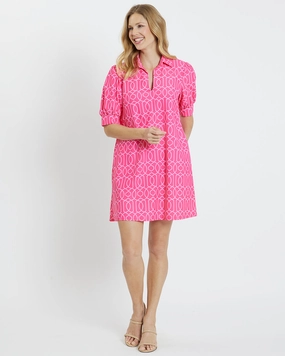 Jude Connally Emerson Dress - Garden Gate Spring - Light Pink summer dresses best deals