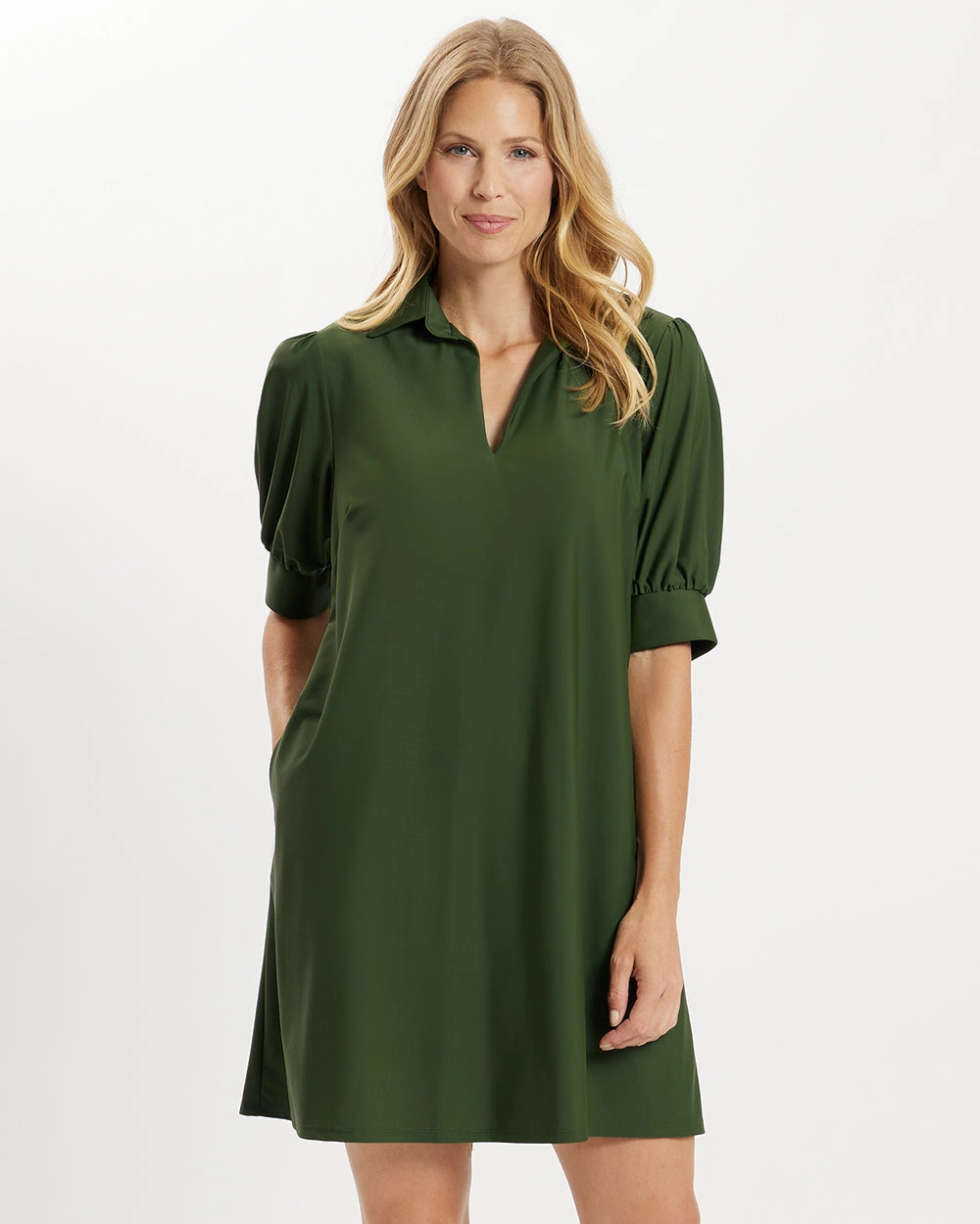 Jude Connally Emerson Dress - Loden