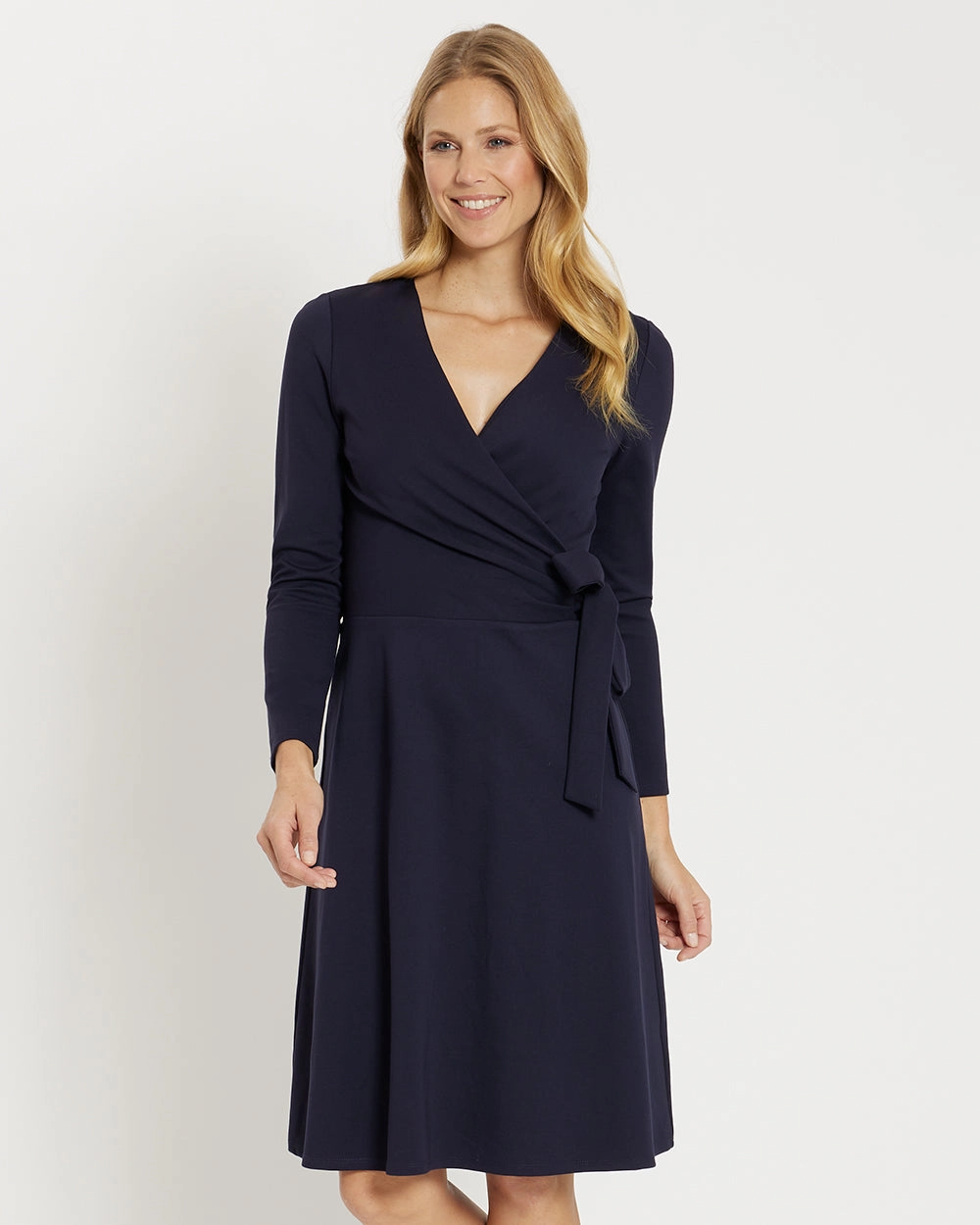 Jude Connally Farrah Ponte Dress - Dark Navy maxi dresses clearance