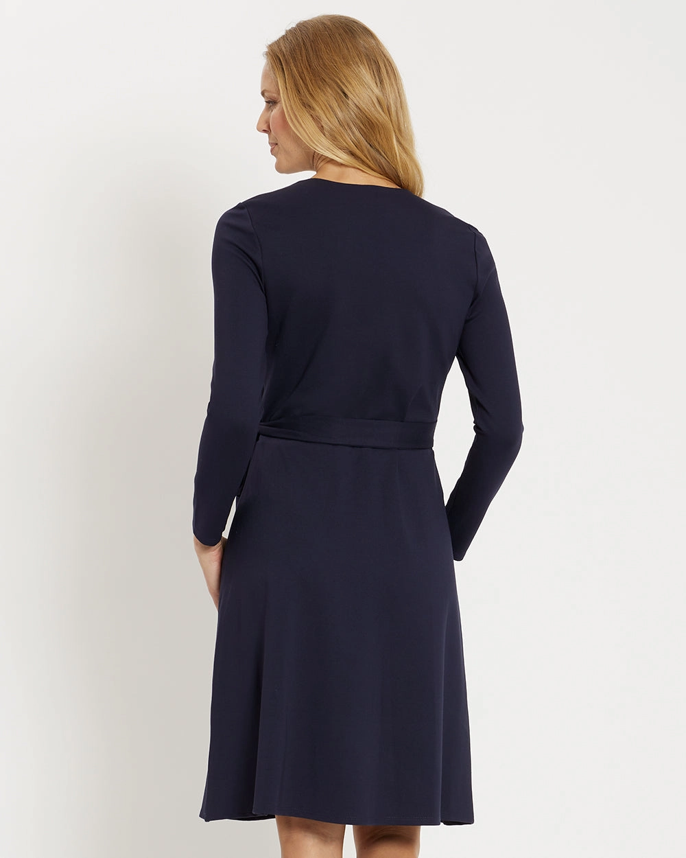 Jude Connally Farrah Ponte Dress - Dark Navy