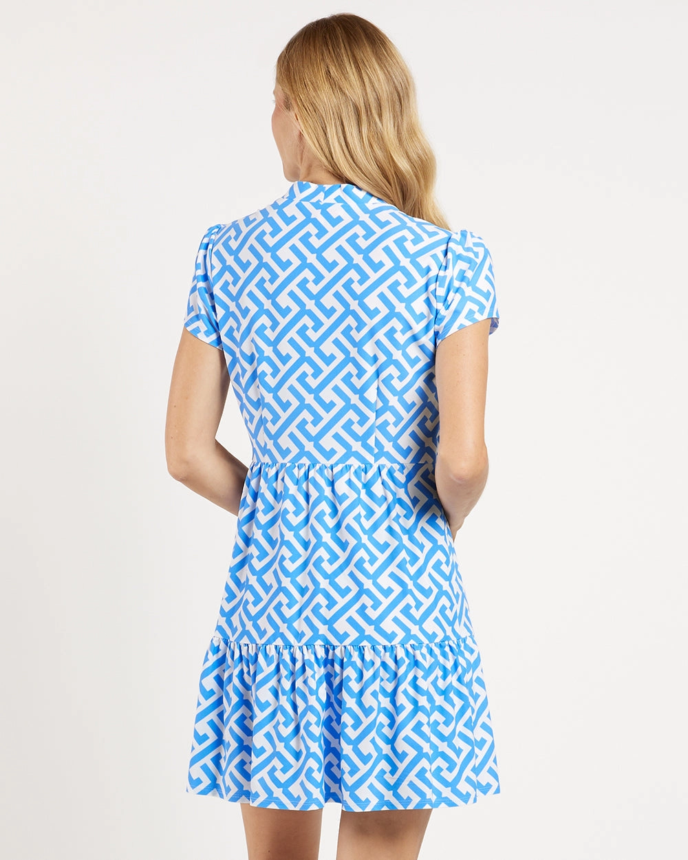 Jude Connally Ginger Dress - Grand JC Key Cornflower