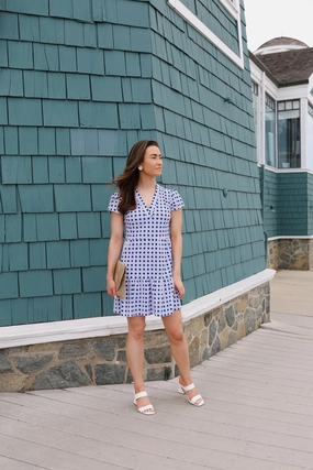 Jude Connally Ginger Dress - Petite Rattan Cobalt maxi dresses clearance