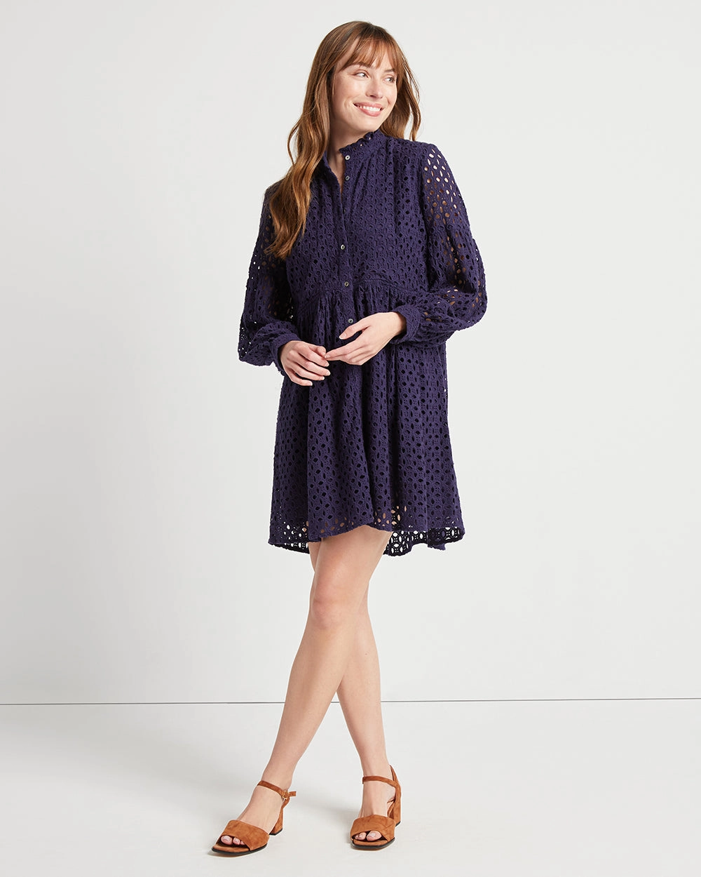 Jude Connally Gloria Dress - Navy
