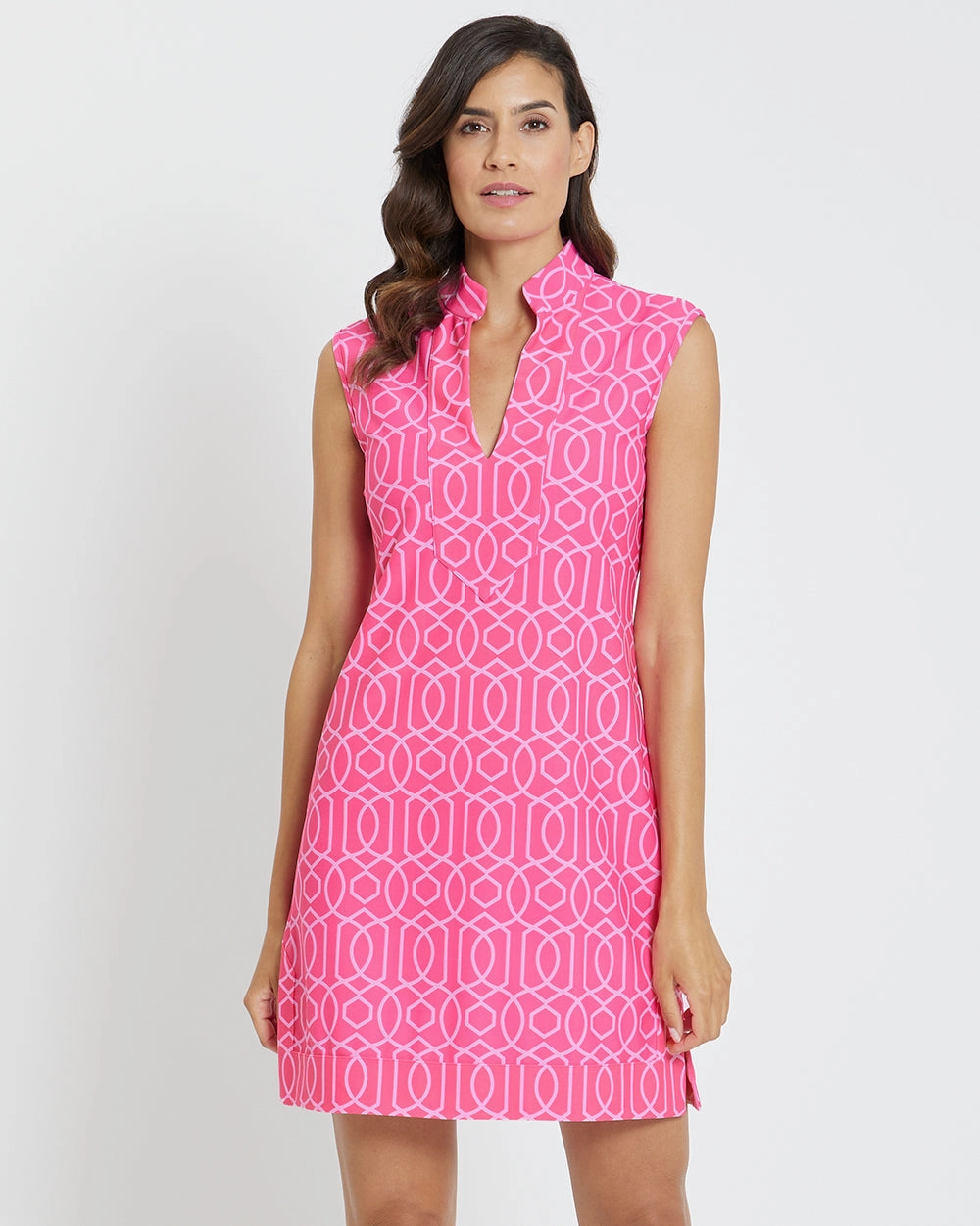 Jude Connally Kristen Dress - Garden Gate Spring Light Pink