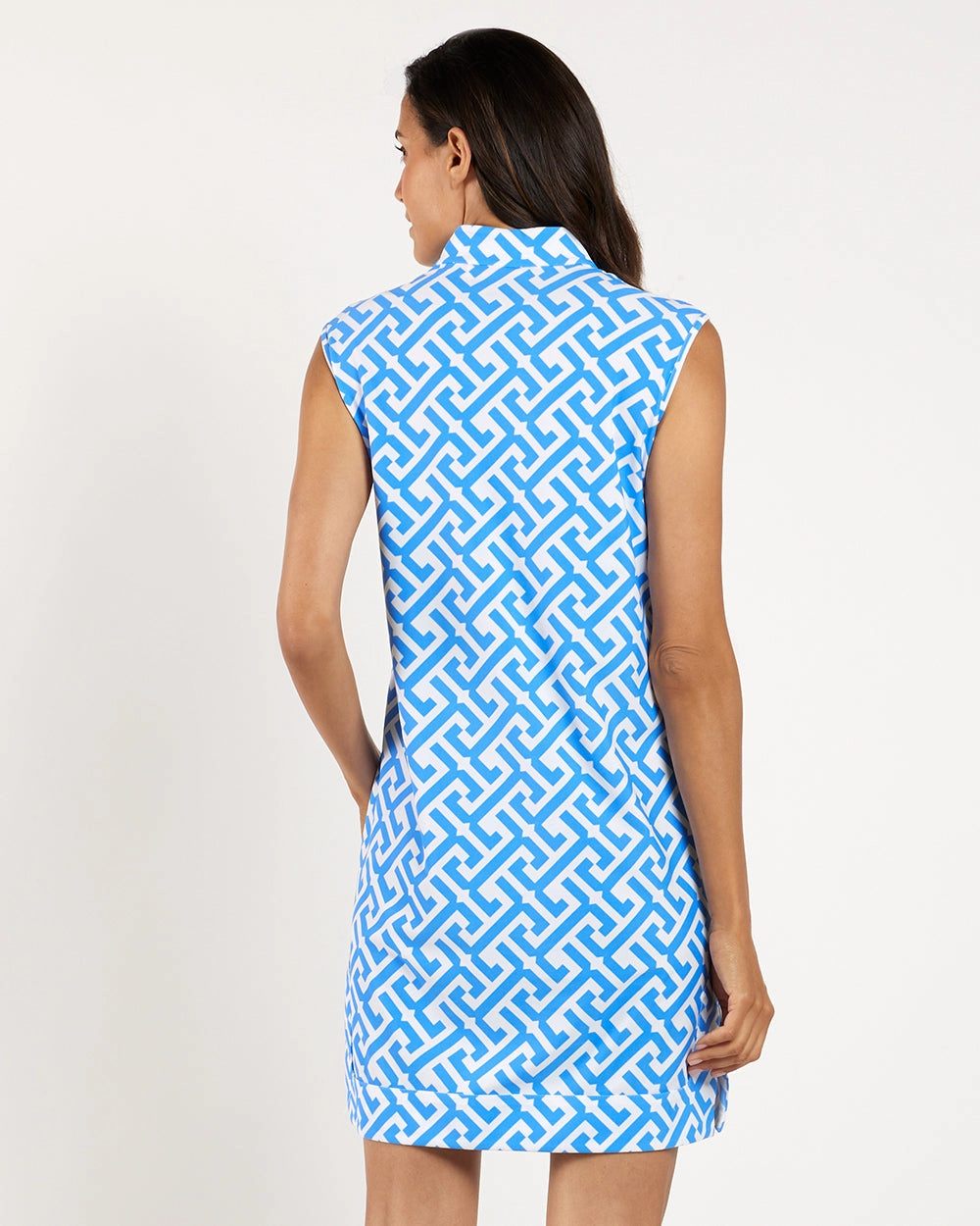 Jude Connally Kristen Dress - Grand JC Key Cornflower