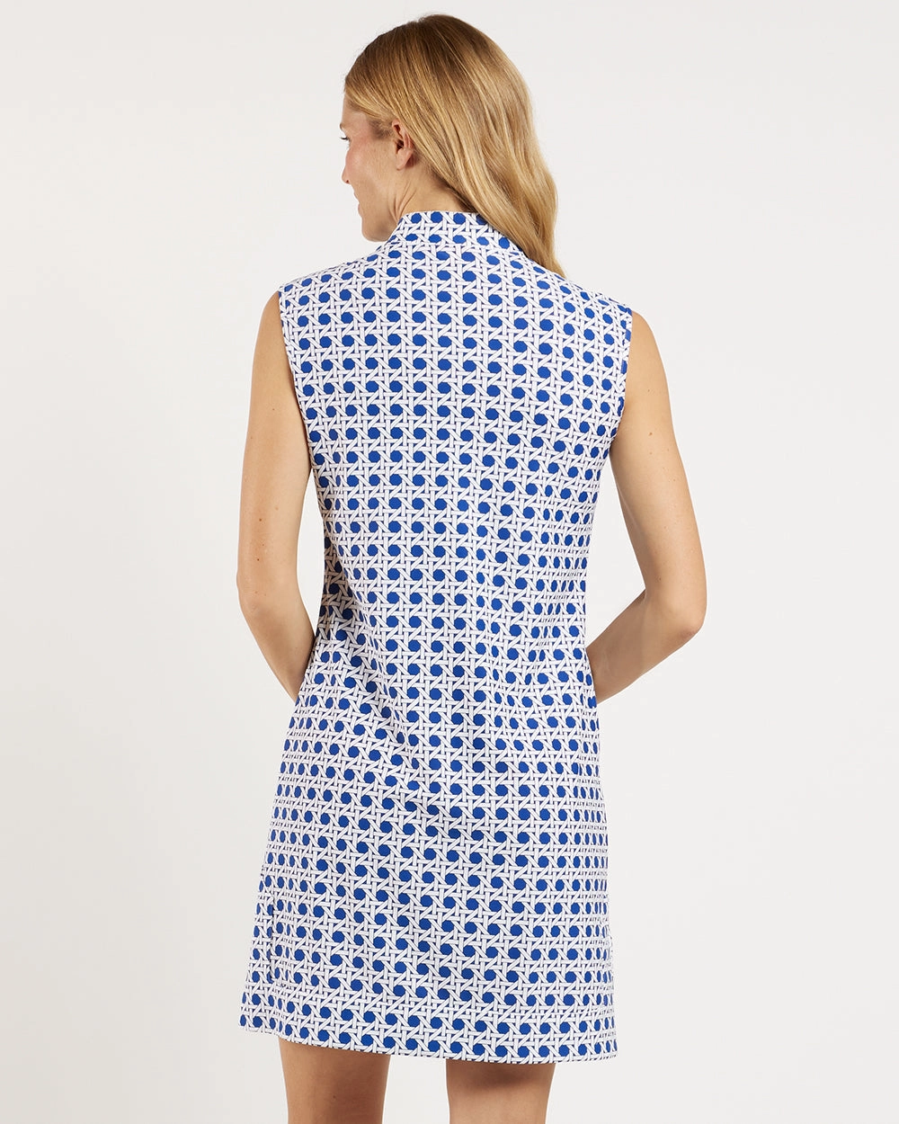 Jude Connally Kristen Dress - Petite Rattan Cobalt