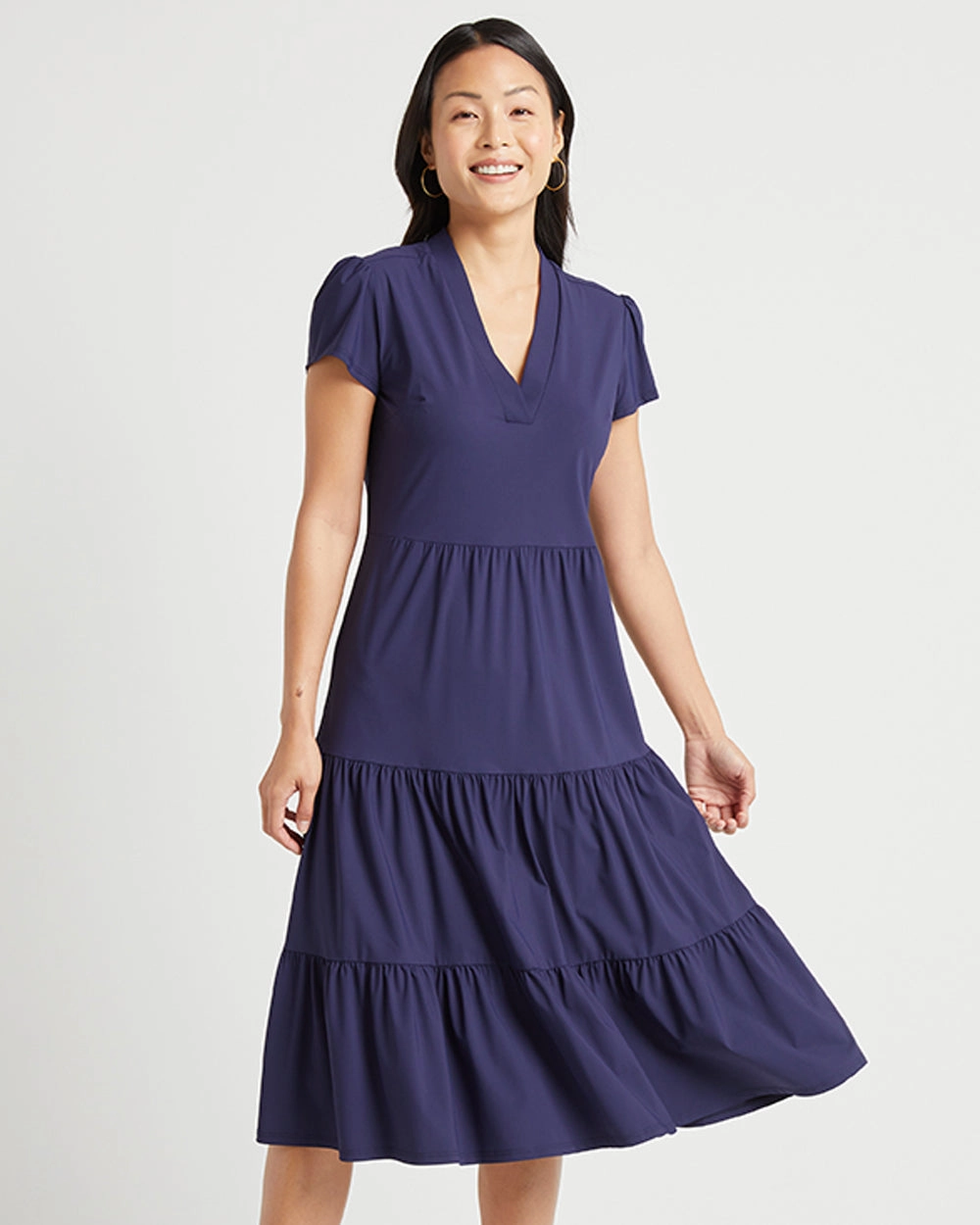 Jude Connally Libby Dress - Navy maxi dresses clearance