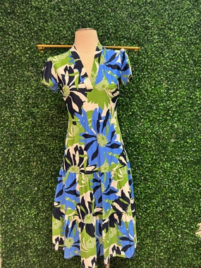 Jude Connally Libby Dress - Wild Blossoms Blue maxi dresses clearance