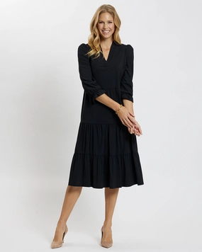 Jude Connally Maggie Dress - Black womens gowns outlet