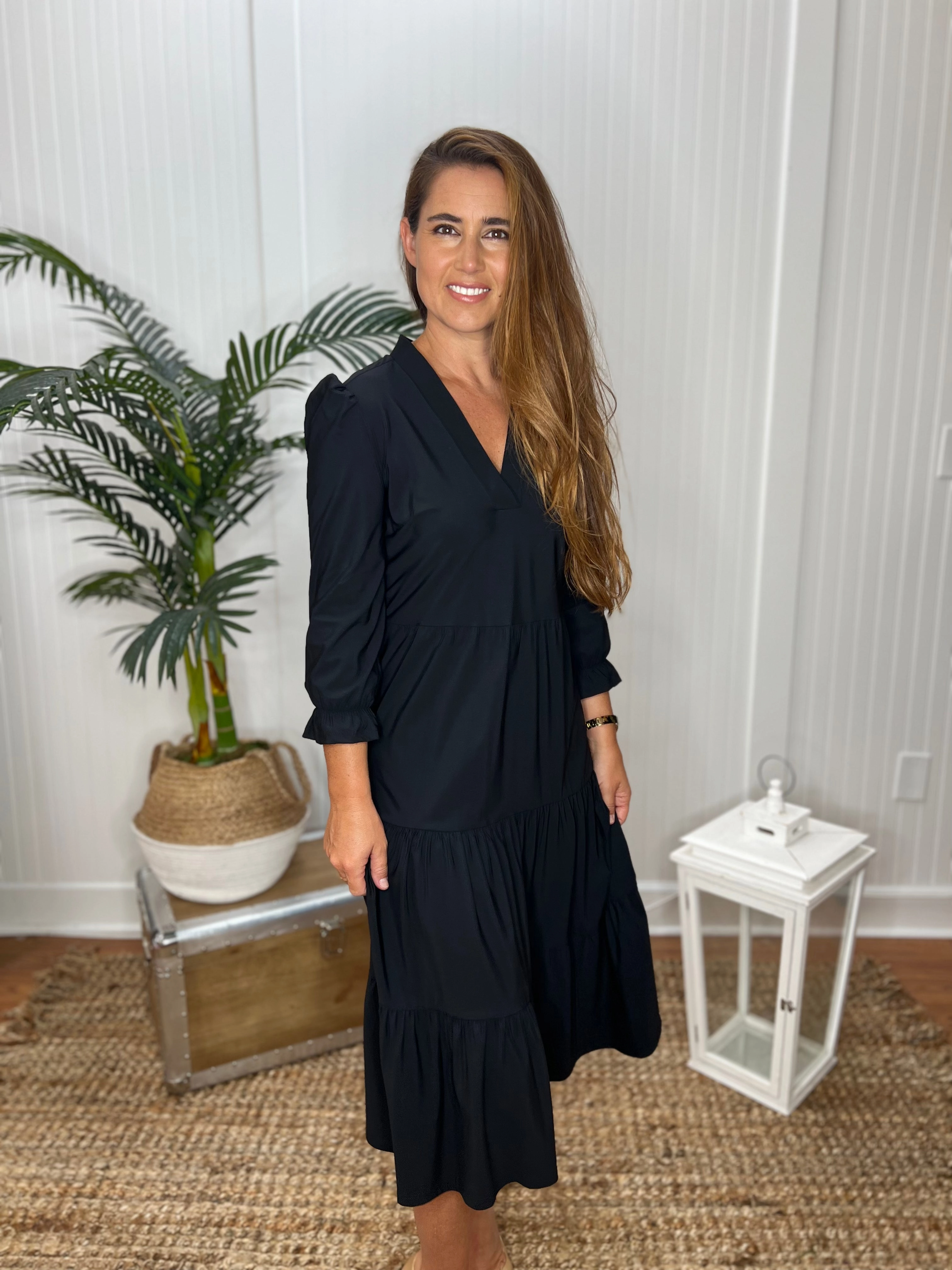 Jude Connally Maggie Dress - Black