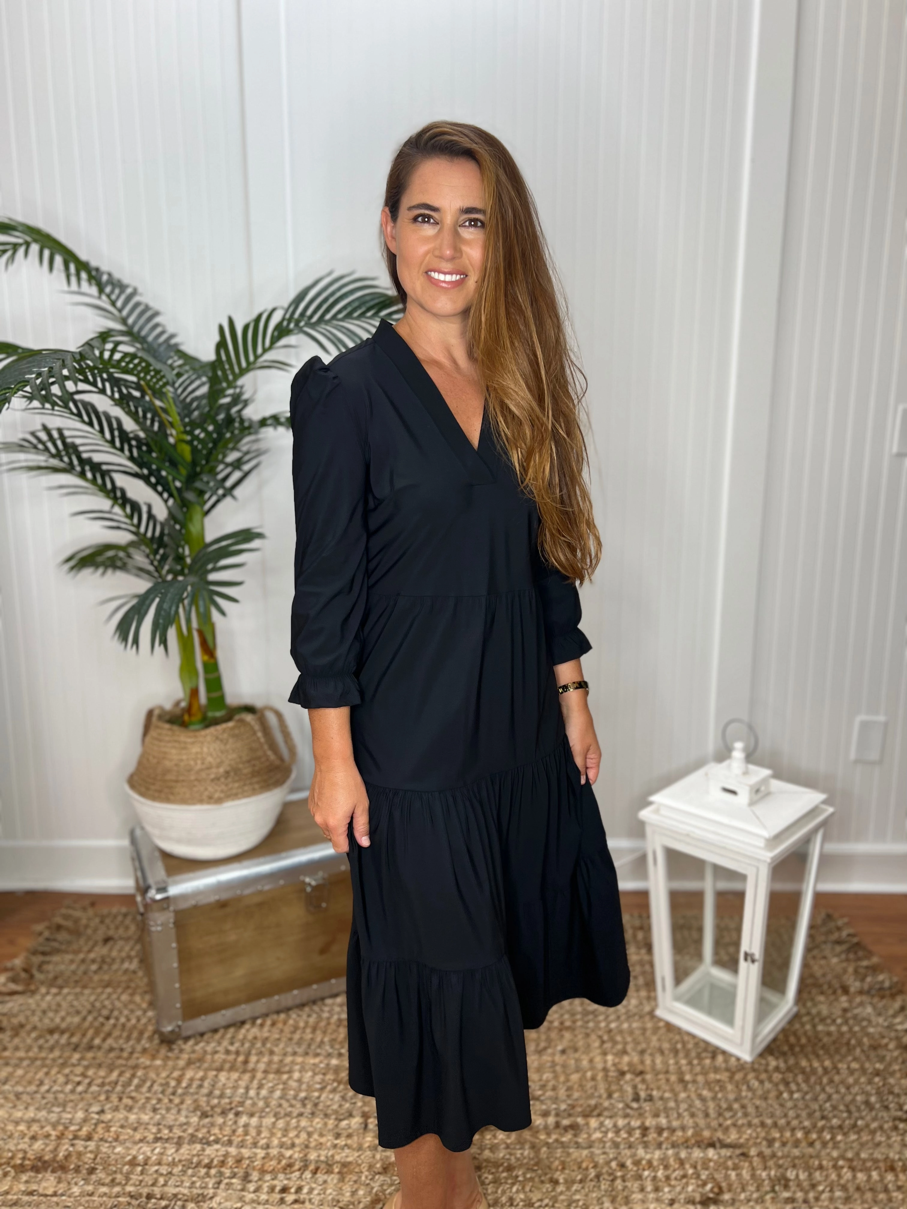 Jude Connally Maggie Dress - Black