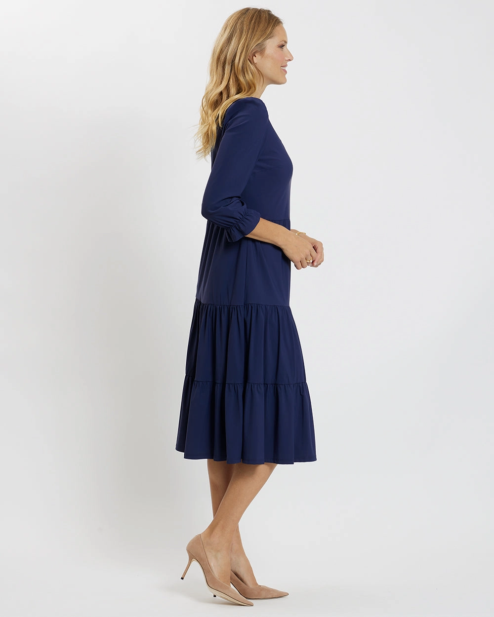 Jude Connally Maggie Dress - Navy
