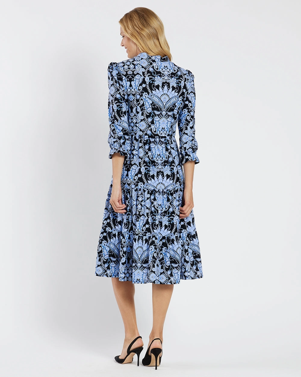 Jude Connally Maggie Dress - Paisley Amore Black