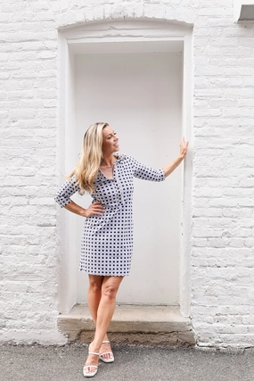 Jude Connally Susanna Dress - Petite Rattan Navy maxi dresses clearance