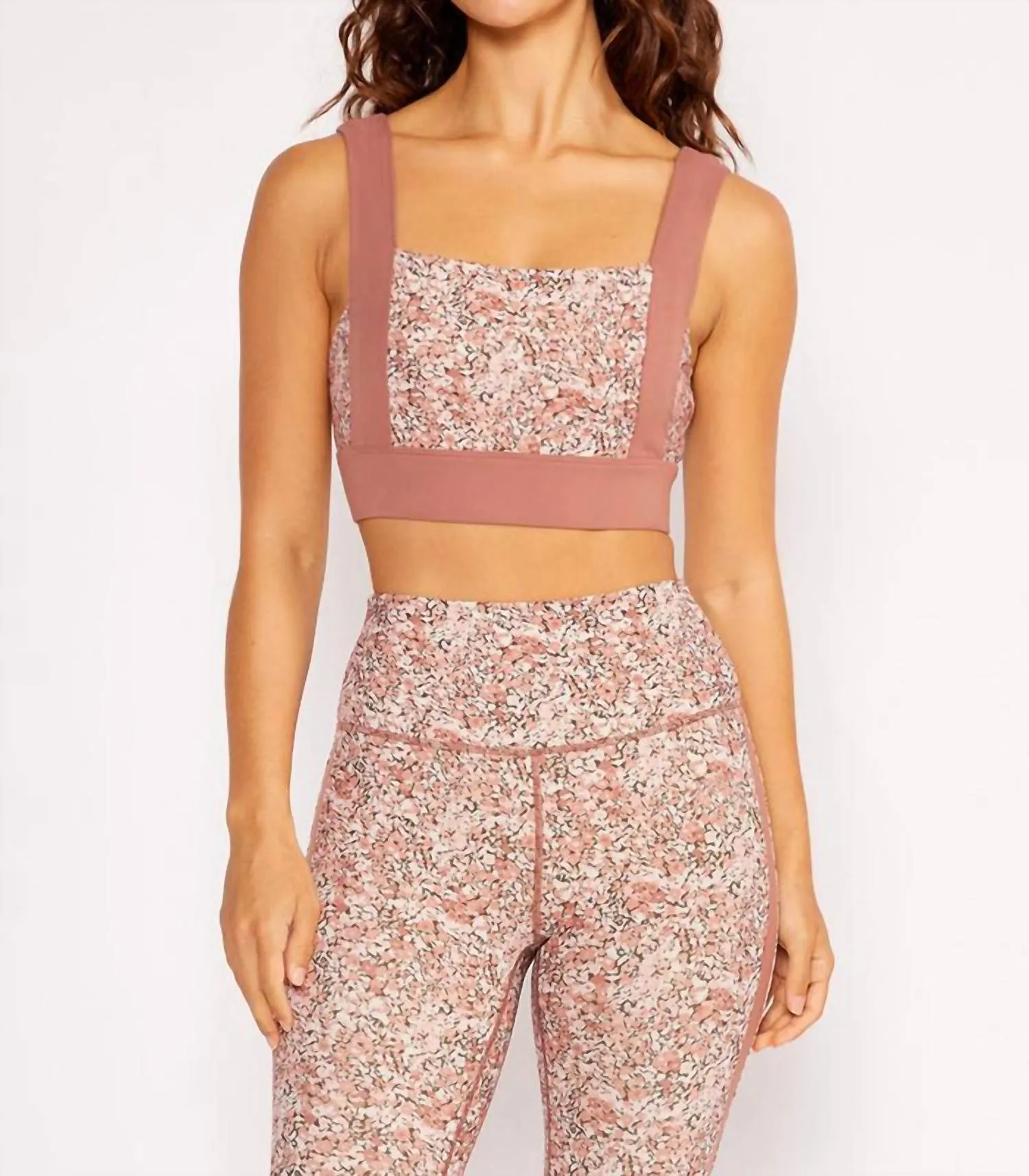 Juliet Bra In Ditsy Rose Activewear Womens - yoga pants clearance