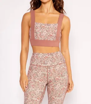 Juliet Bra In Ditsy Rose Activewear Womens - yoga pants clearance