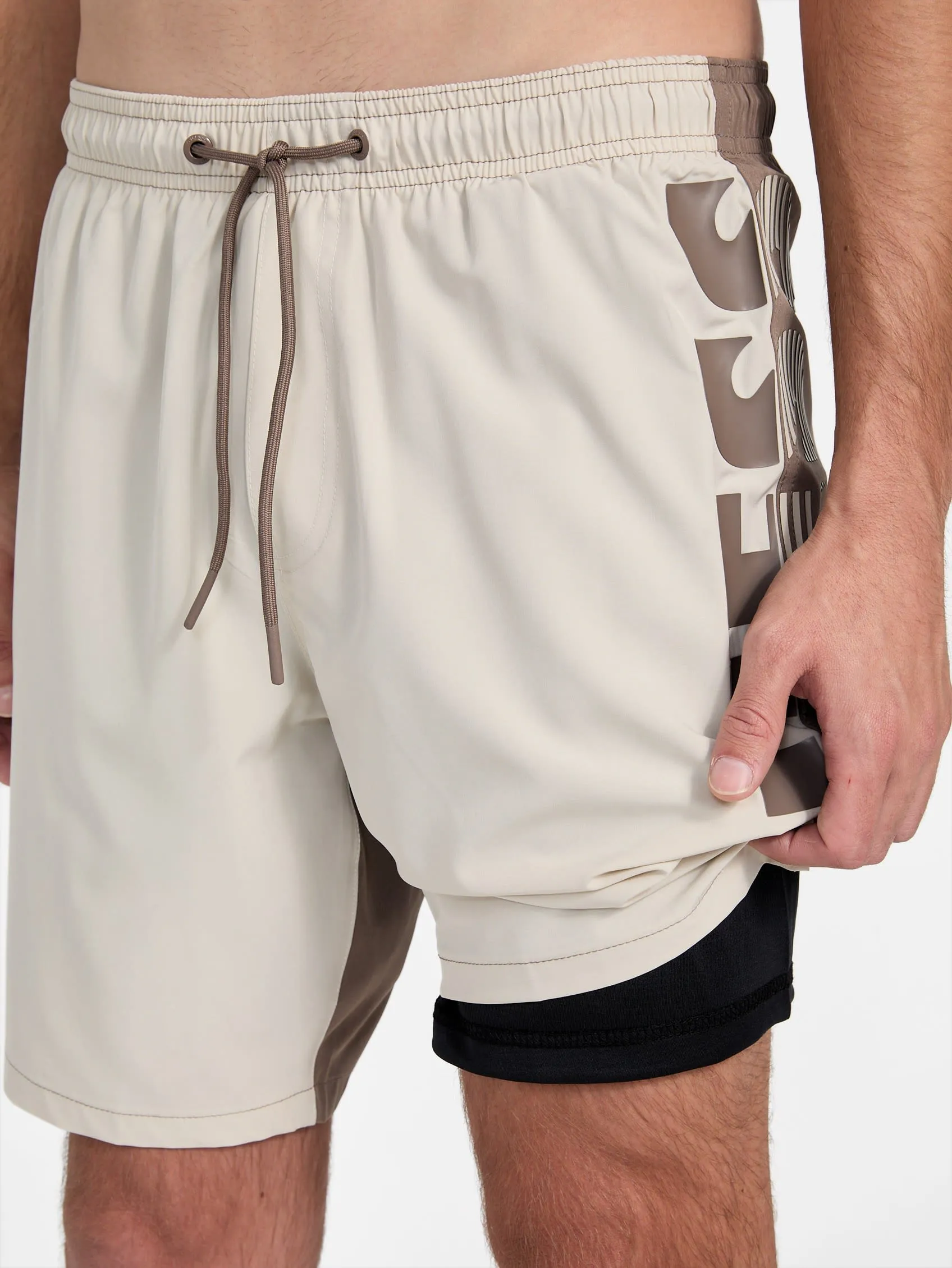 Justin Color-Block Volley Swim Shorts