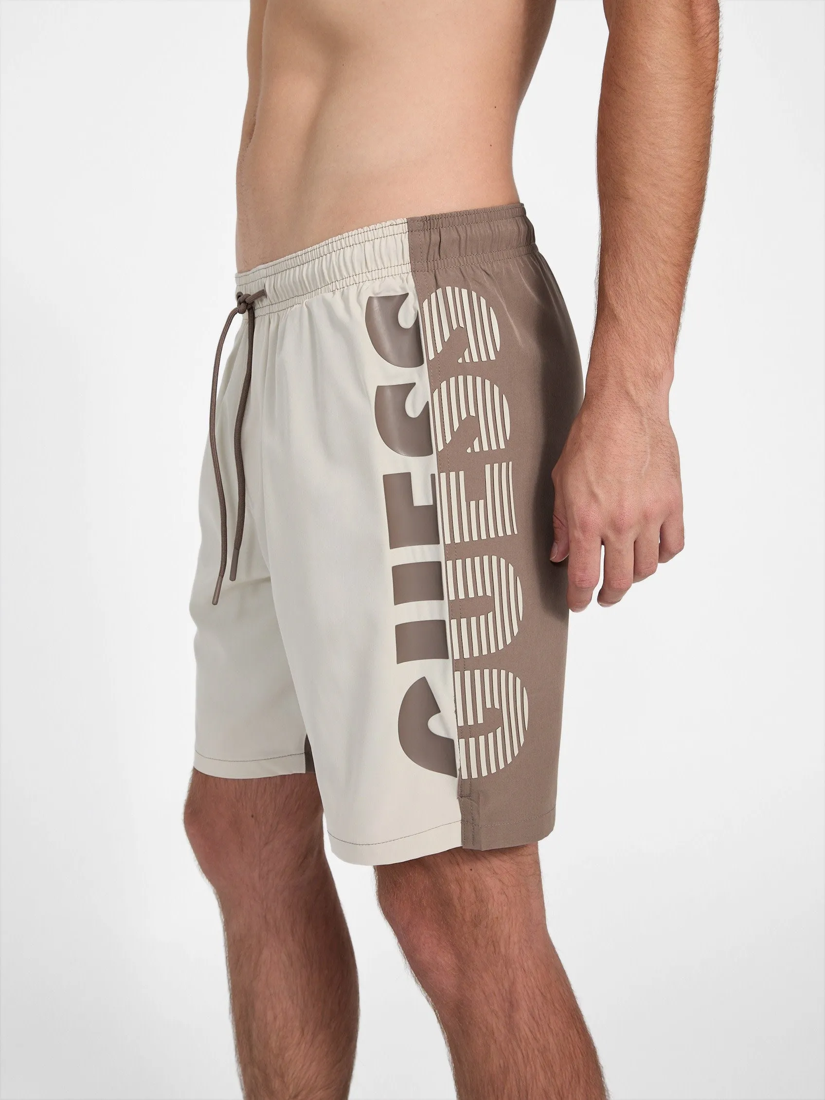 Justin Color-Block Volley Swim Shorts