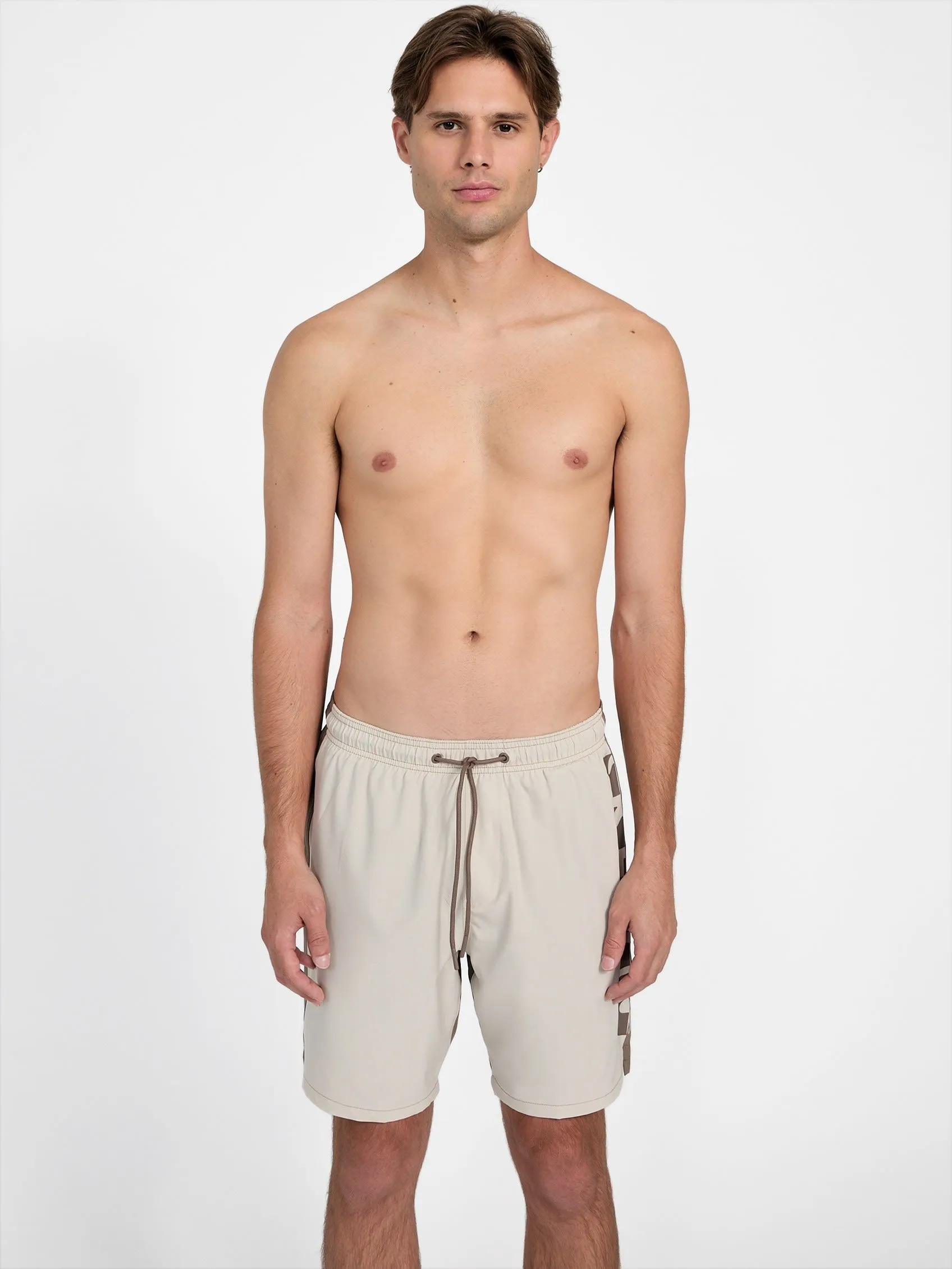 Justin Color-Block Volley Swim Shorts