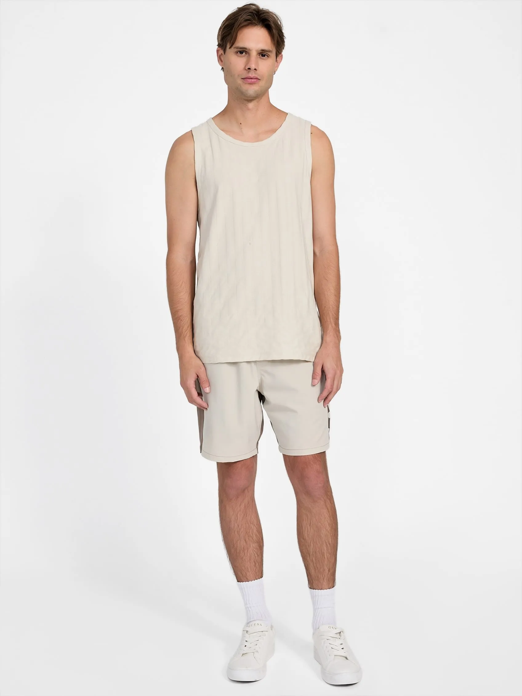 Justin Color-Block Volley Swim Shorts