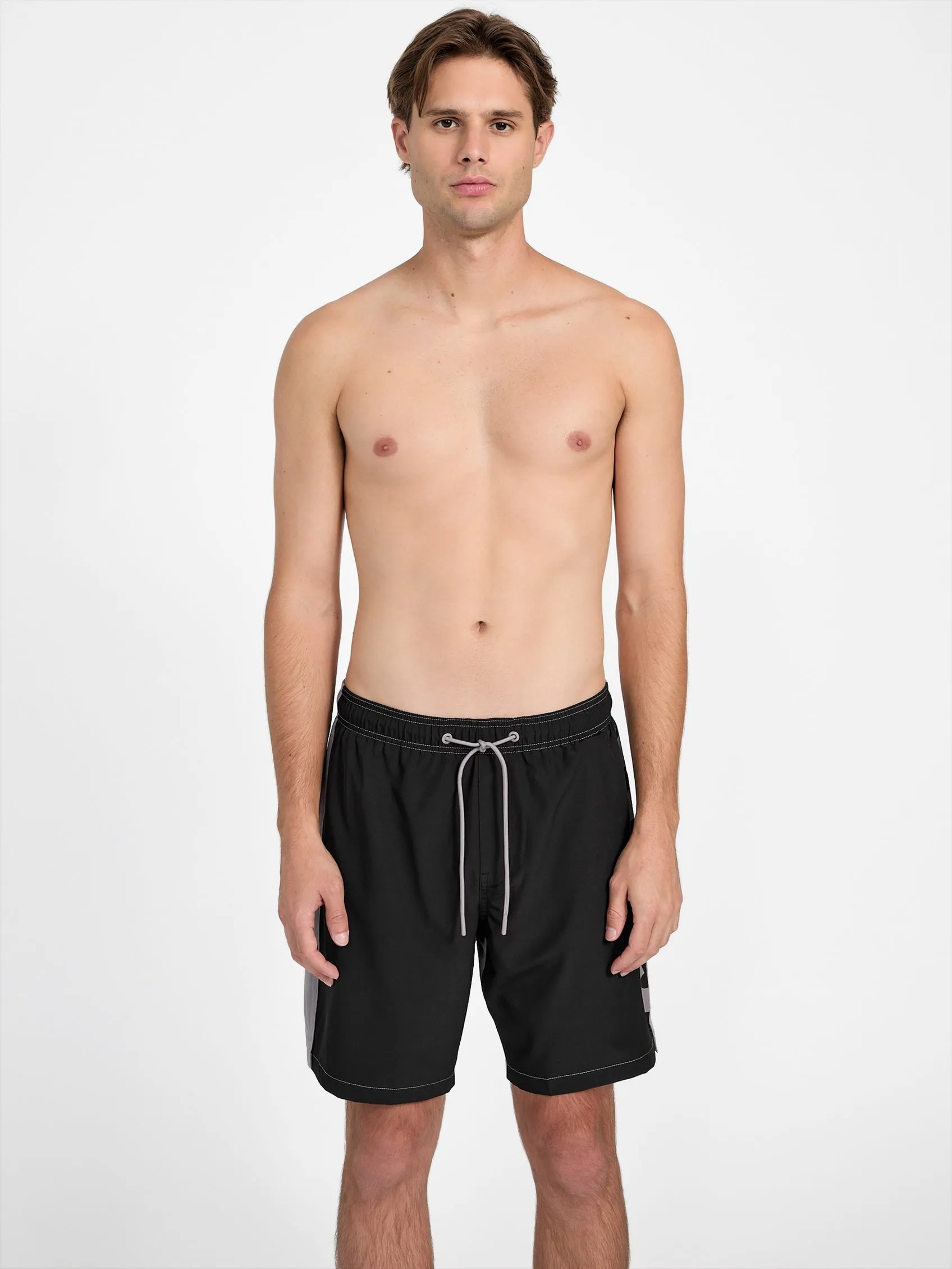 Justin Color-Block Volley Swim Shorts