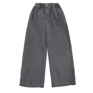 Kappy Two Tuck Wide Kation Pants Gray mens joggers promo code