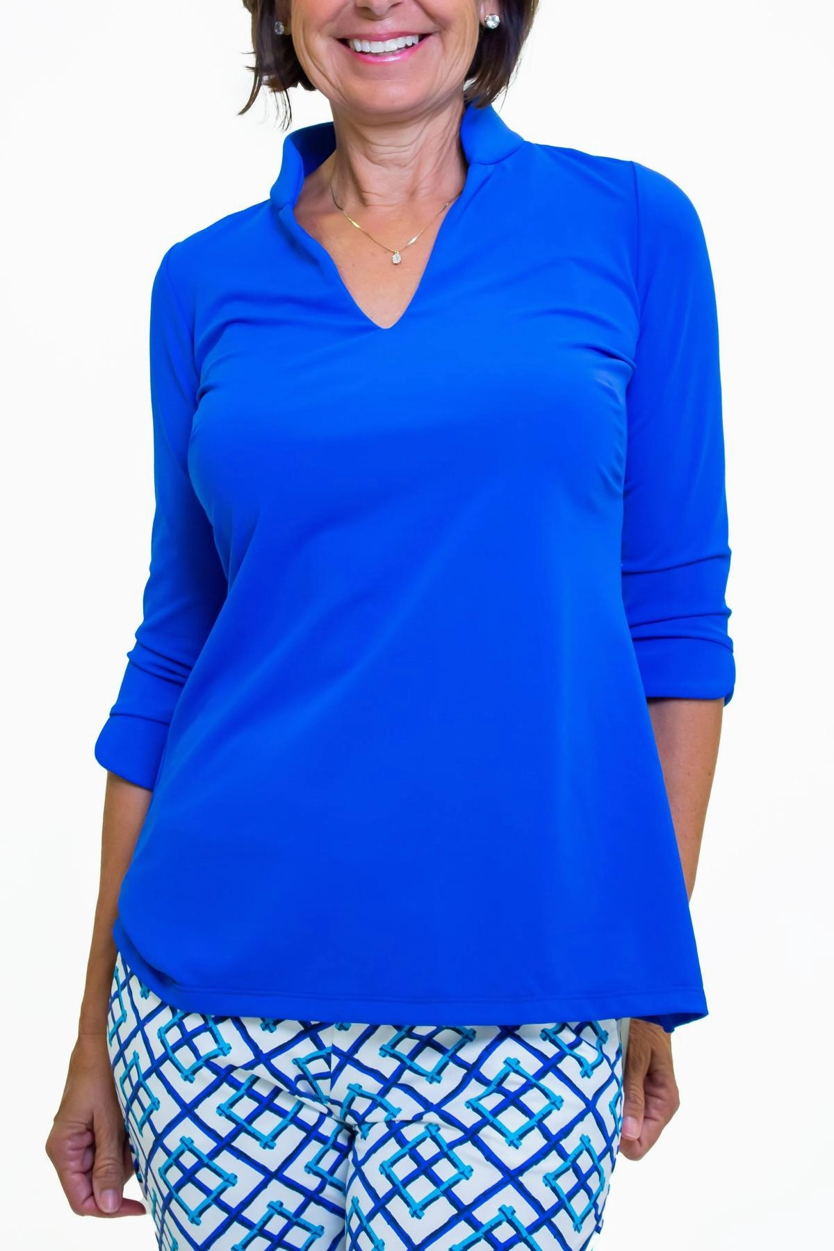 Katherine Way Largo Tunic - Royal