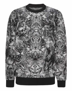 Knit Pullover Round Neck LS Tattoo turtleneck sweaters sale