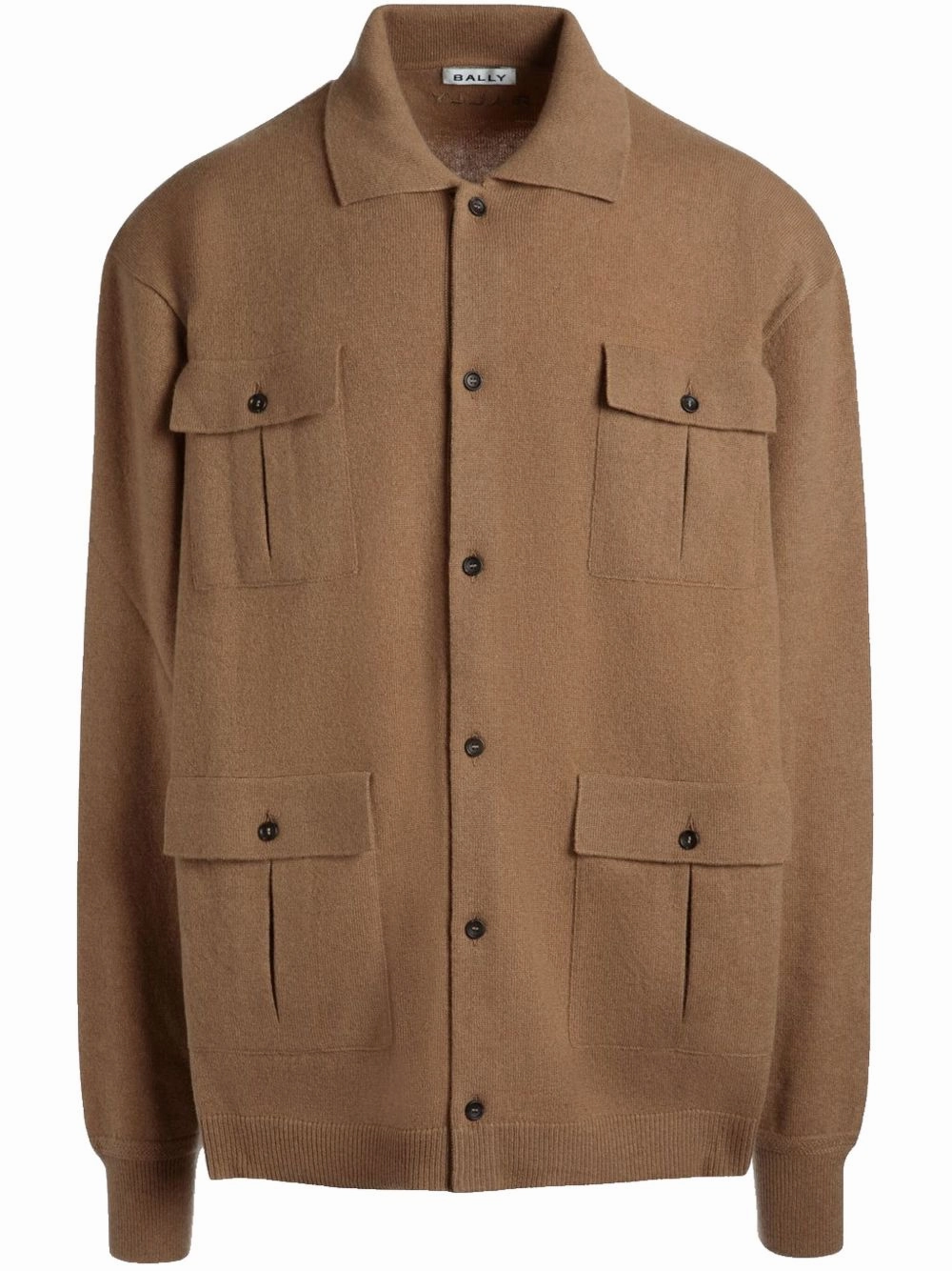 Knitted Cashmere Shirt mens polos clearance